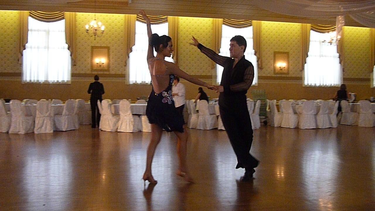 social dancing practice