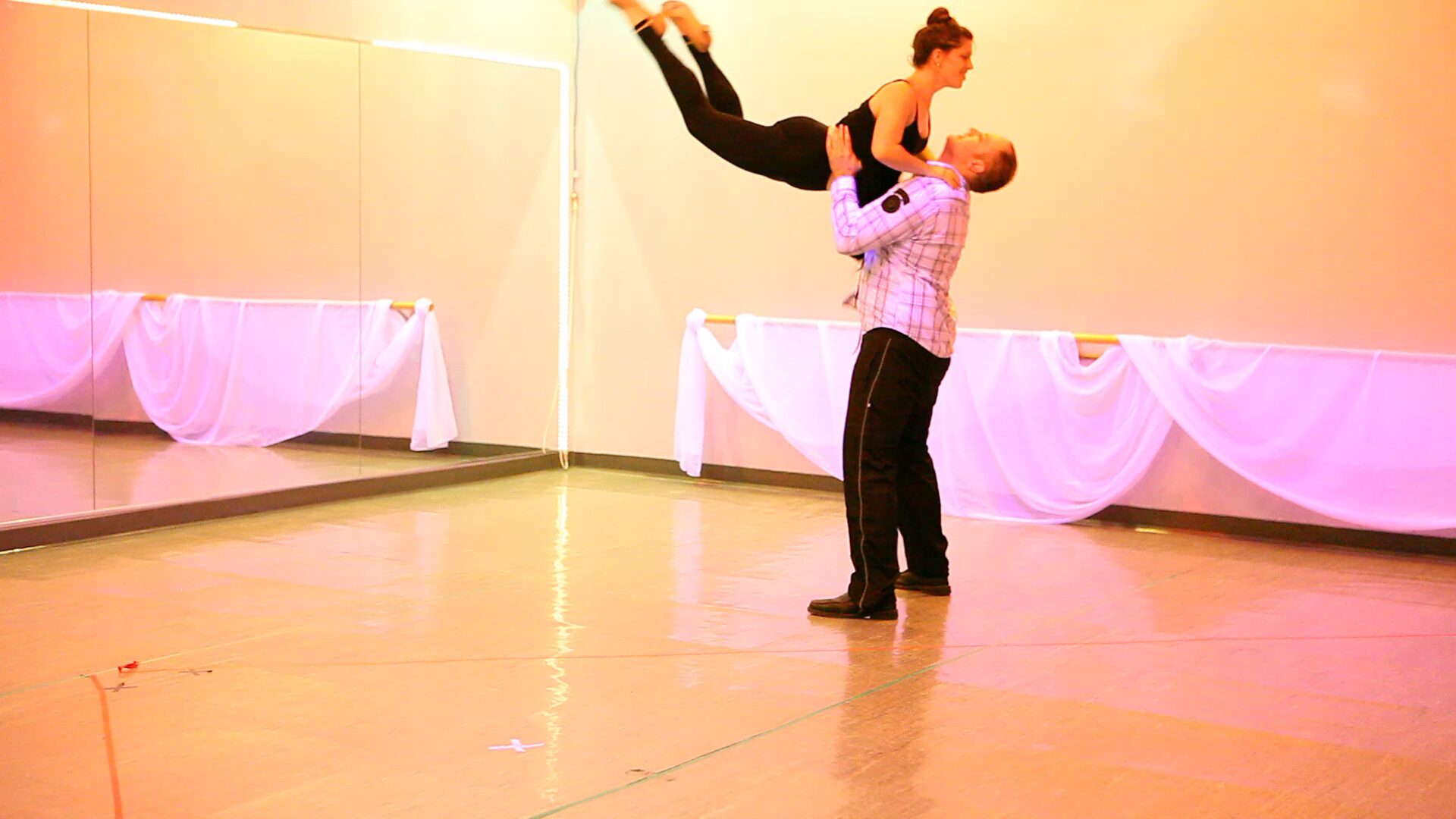 social dancing practice